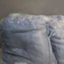 Bedsure GentleSoft Sherpa Fleece Throw Blanket for Couch - Thick and Warm Throw for Women and Men, Soft Fuzzy Plush Blanket for Winter, Washed Blue, 50x60 Inches