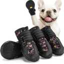 Dog Shoes for Medium Dogs, Large Dog Boots for Winter Snow, Hot Pavement, Dog Booties & Paw Protectors Size 5 (#5(2.36" inner width) for 40-58 lbs)