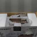 Vinyl Record Player with Speakers,3 Speed Turntable with Latest Bluetooth 5.3, Aux Input, Headphone Jack, RCA Output and Auto Stop, Mirror Vintage Wooden Brown