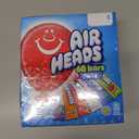 Airheads Full-Size Candy Bars, Taffy Candy Bulk Variety Pack, Individually Wrapped, Six Assorted Fruit Flavors Artificially Flavored, 60 Count Box