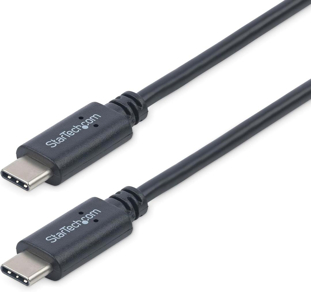 StarTech.com 1m 3 ft USB C Cable - M/M - USB 2.0 - USB-IF Certified - USB-C Charging Cable - USB 2.0 Type C Cable