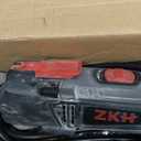 ZKH Oscillating Tool, 3.2 Amp Oscillating Saw, 3.5 Oscillation Angle, 10,000 to 22,000 OPM Oscillating Multi Tool with Tool-Free Blade Change, 26PS Accessories,10 ft Cord, Tool Bag for Sanding