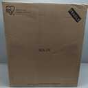 IRIS USA 5-Pack 27 Gallon Storage Bins with Lids |Made in USA| Heavy Duty Plastic Tote Containers for Truckbed Tool Box Organization, Large - Black