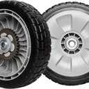 Set of 2 Lawn Mower Rear Drive Wheels Compatible with HRR216 HRS216 HRT216 Walk Behind Lawn Mower - Replaces 42710-VE2-M02ZE 42710-VE2-M00ZE 42710-VE2-M01ZE 42710-VG3-B00