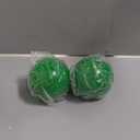 Yes4All Weighted Toning Balls for Exercise, Soft Medicine Balls for Exercise, Pilates, Yoga, Balance, Flexibility, 2-10lbs (B. (4lbs x2) Pair - Green)