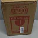 1 Gallon Drink Dispenser with Spigot 18/8 Stainless Steel  Airtight & Leakproof Glass Sun Tea Jar with Anti-Rust Lids, Beverage Dispenser for Parties - Laundry Detergent Holder (Single, Silver)