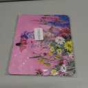 Flower and Plants Mouse Pad for Women, Pretty Floral Unique Design Mouse Pads for Desk. Cute Mousepad with Non-Slip Rubber Base for Notebooks Desktop Computers Office Supplies for Gaming, Working