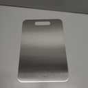 MINADCIN Cutting Board - 304 Food Grade Stainless Steel Cutting Boards for Kitchen- for cutting Meat, Fruit, Vegetables, Outdoor or Indoor 11.5" X 8" (1, Small)