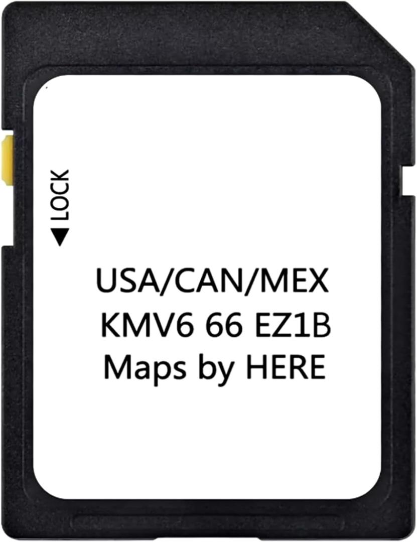 Latest Upgraded Navigation SD Card for Mazda KMV666EZ1B GPS SD Card | for 2024 Mazda 3/CX30, 2024-2025 CX5, 2023-2025 CX90 | USA/CAN/MEX Maps
