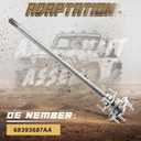 Rear Axle Shaft Assembly Compatible with Jeep Wrangler 2018-2024, 2.0L 3.0L 3.6L 6.4L, Rear Left or Right # 68393687AA