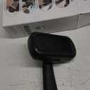 Swihauk Self Cleaning Slicker Brush for Dogs & Cats - Skin Friendly Deshedding and Grooming Brush for Haired Pets, Pet Supplies Accessory, Black