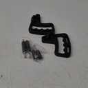 JeCar Front Grab Handles Aluminum Alloy Grab Bars for 2007-2018 Jeep Wrangler JK JKU Sports Sahara Rubicon X, Black