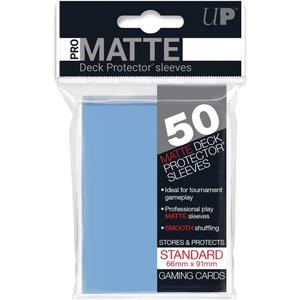 Ultra Pro 50ct Pro-Matte Light Blue Standard Deck Protectors