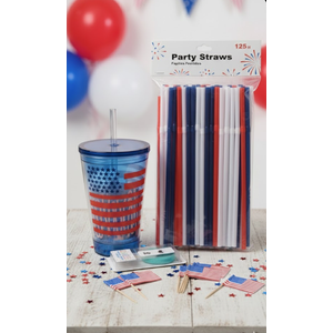 Patriotic Party Decor & Accessories Set
Make your celebration unforgettable! This festive set includes colorful flexible straws, American flag toothpicks, and decorative accents. Perfect for 4th of July, Memorial Day, or any patriotic event
