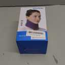 Velpeau Neck Brace for Neck Pain and Support - Soft Cervical Collar for Sleeping, Snoozing, Sleeping Upright, Anti-Snoring, Sleep Apnea for Women & Men (Blue, Enhanced Version, M: 11.5-14"/3)