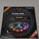 TOSY Flying Ring - 16 Million Color RGB or 12 LEDs, Super Bright, Lost Mode, Auto Light Up, 4th of July Camping Essentials for Kids/Teens/Boy/Girl, Safe, Waterproof, Pool/Beach Games, Lightweight Toy (3x LED Ring (Red, Green, Blue))