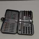 VMAN Ratchet Screwdriver Set, 66 in 1 magnetic Screwdriver sets, S2 Steel Bits, DIY Combination Flexible Shaft, Suitable for Furniture Assembly, Precision Electrical Appliance Repair, Bicycle Tools