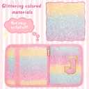 Kids Wallet for Girl Birthday Gifts for Girls Small Girls Wallet for Kids with Coin Pocket Toddler Girl Gifts Stuff (J, Colored)
