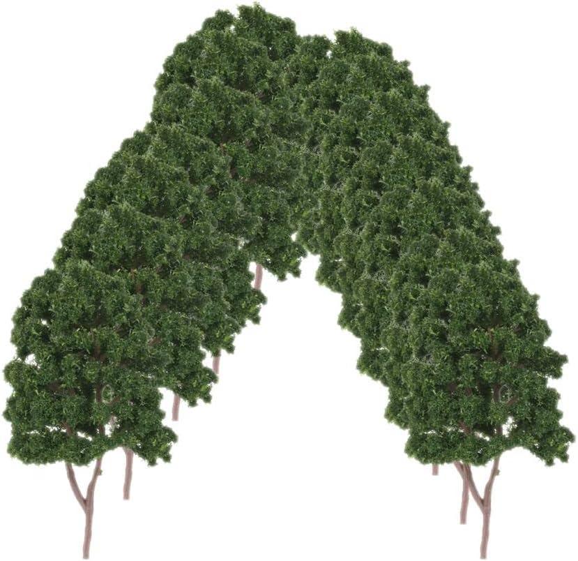 20pcs Model Model Dark Green Landscape