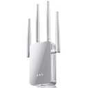 Baetaey WiFi Extender Signal Booster for Home - up to 10000 sq.ft Coverage, Wireless Internet Repeater - Long Range WiFi Booster and Signal Amplifier w/Ethernet Port, 1-Tap Setup, White