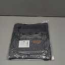 Mens Hat and Gloves Set, Warm Beanie Knit Long Scarf Fleece Lined Winter Hats Touchscreen Gloves for Men (Style A-grey Black)