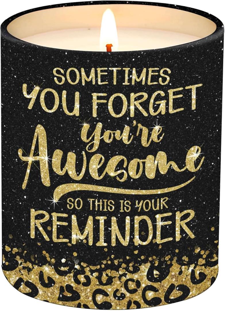 Lavender Candle 10Oz - Christmas & Birthday Gift for Women - Friendship Gifts for Best Friend