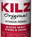 KILZ Original Oil-Based Aerosol Primer, White, Interior Spot Stainblocker and Odor Sealer, 13 oz