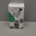 Salad Jar with Side Opening Meal Prep, Leakproof Salads Jar Container Pod for Lunch On-The-Go, Clear Food Salad Storage Container for Travel, Camping, Picnic - Green