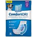 Out! PetCare Disposable Dog Diapers Male, Puppy Belly Band, Potty Training, Doggie Diapers, Belly Bands for Male Dogs, Puppy Training, Incontinence, (XS/S, 32ct)