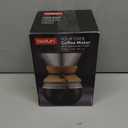 Bodum 34oz Pour Over Coffee Maker, High-Heat Borosilicate Glass with Reusable Stainless Steel Filter and Cork Grip - Made in Portugal