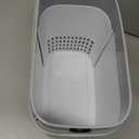 3.5 Gallon Slim Automatic Trash Can for Bathroom,Touchless Diaper Trash Can with Trash Bag Auto-adsorption Technology,Motion Sensor Diaper Garbage Bins for Bedroom Office Kitchen Toilet (White-n21)