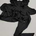 Womens off Shoulder Romper Dress Cute Tiered Ruffle Hem Jumpsuit Playsuit Flowy Pirate Mini Dress (Medium)