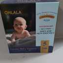 OHLALA Luxury Diapers Size 5 200 Count 27+ lbs Skin-Friendly & Leakproof Hypoallergenic Fragrance-Free Lightweight 4 Pack