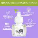 Scent Fill 100% Natural Lavender Plug in Air Freshener, Scented Oil Refills, 2 Refills + Diffuser