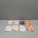 8 Pcs Mini Makeup Bag for Purse, Small Cosmetic Bag for Women, No Zipper Self-closing Travel Bag, Snap Closure Organizer Pouch, Waterproof Portable Coin Purse Storage for Cosmetics, Headphones, Jewelry