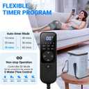 Cold Therapy Machine, Portable Ice Machine for Knee After Surgery, Programmable Knee Replacement Recovery System, Cryotherapy for Post Surgery Recoverys Sport Injurie, Reduce Swelling, Gray