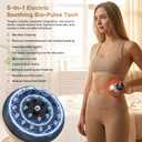 Lymphatic Drainage Massager,Anti-Cellulite Massager for Body,Reduce Stretch Marks & Cellulite,Handheld Massage Tools,for Legs,Arms & Belly, Body Sculpting Machine with Heat & Vibration