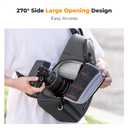 K&F CONCEPT Camera Sling Bag Crossbody Bag Waterproof Camera Shoulder Backpack DSLR/SLR/Mirrorless Camera Case