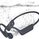 MARLALL Swimming HeadphonesBone Conduction Headphones, IP68 Waterproof Open Earphones, LiteSurge Bluetooth 5.4 Underwater Sport Earbuds with 32 GB MP3 Memory for Swimming, MarathonGrey