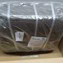 16' x 20' Brown Rectangle Sun Shade Sail Canopy Durable Fabric UV Block Awning, We Make Custom Sizes