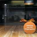 100 Pack of 8.5x11 Heavy Duty Crystal Clear Sheet Protectors for 3 Ring Binder, Plastic Page Sleeve Protectors for Paper Document (100 Pack, 8.5 x 11'' - 1 Pocket)