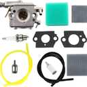 HURI Carburetor for Tecumseh 640347 640347A TMO49XA TC200 TC300 Strike Master Jiffy Ice Auger Power Drill 50667 2-Cycle Engine