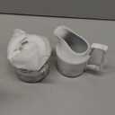 Marbling Ceramic Milk Jug Sugar Bowl, Coffee Serving Set, Creamer Pitcher and Sugar Bowl Set