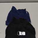 Idepet 2 Pack Dog Fleece Vest Sweater Warm Pullover Jacket with D-Ring Leash Reflective Winter Coat Hoodie for Puppy Cat French Bulldog Pug Chihuahuas Yorkies Dachshunds(Black&Blue,Small)