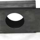 Gate Lockbox Single Hole Weldable Steel 3 1/2" x 4 1/4" x 1 1/2" Unpainted
