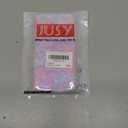 Jusy Case for iPhone 17, Colorful Retro Oil Painting Printed Flower Laser Blue Glossy Pattern Cute Curly Wave Phone Case Soft TPU Cover for Girly Women -Orange White