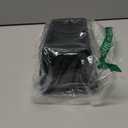 2 Pcs Small Reptile Hide Box Humidifier Caves Water Supply Hideout with Sink Basin for Lizards,Gecko, Snake (Black)