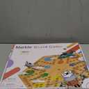 Original Marble Game Wahoo Board Game Double Sided Painted Wooden Fast Track Board Game for 6 and 4 Players 6 Colors 24 Marbles 6 Dice for Family Friends (Small Log)