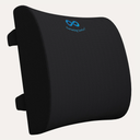Everlasting Comfort Lumbar Support Pillow for Office Chair - Memory Foam Back Cushion for Chair, Car, Couch - Lumbar Pillow Promotes Better Posture, Back Pain Relief - Ideal for Gaming and Desk Chairs