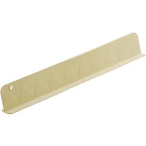 Silicone Sink Splash Guard Water Splash Guard for Kitchen Strong Suction Sink Splash Guard Behind Faucet Kitchen Island Sink Backsplash Guard (19.7L x 2.4W x 5H inches) - Beige